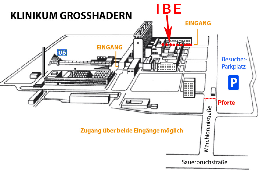 Anfahrt zum IBE - 3D